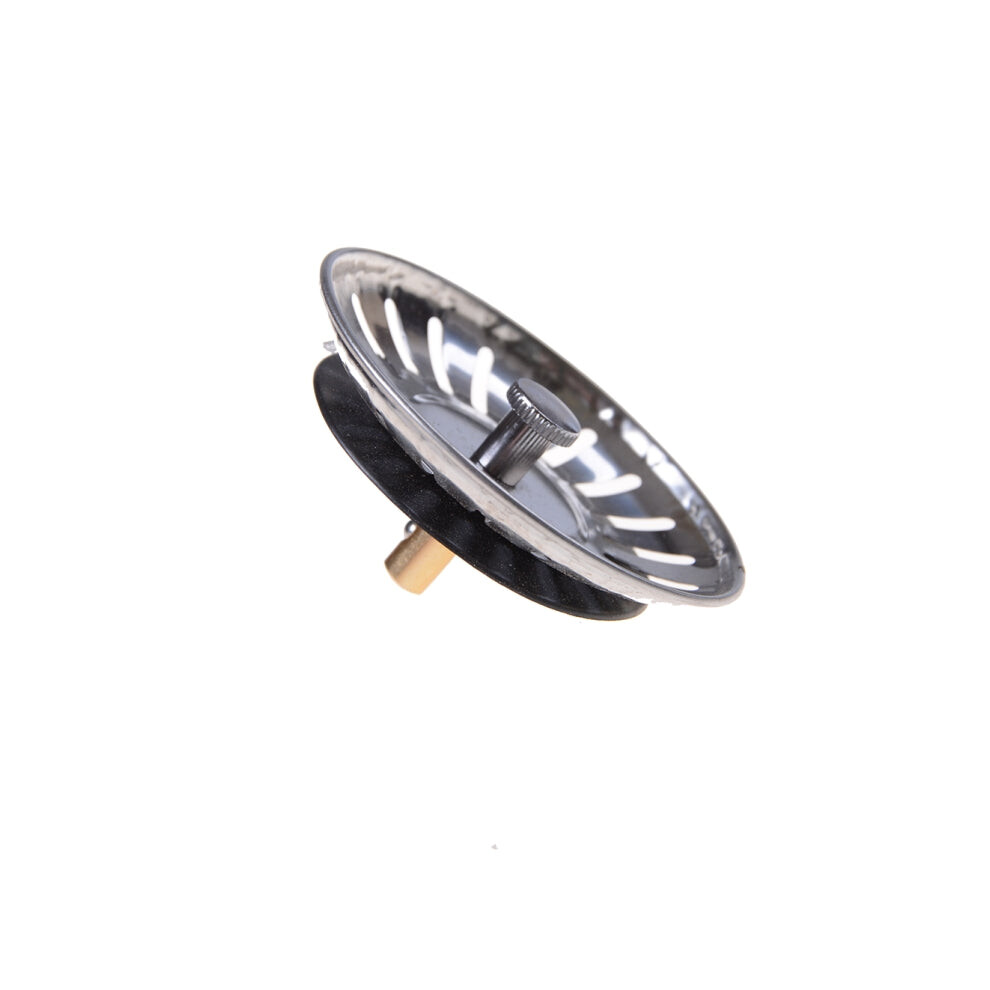Stainless Steel Bathroom Kitchen Sink Strainer Flume Cover 740441811741