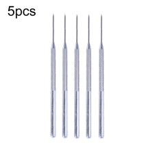 5pcs Ceramic Aluminum Rod Puncher DIY Clay Art Supplies(Seven Needles)