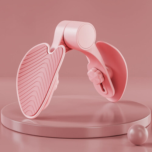 Pelvic Muscle Training Device Beautiful Leg Training Device, Color: Pink 1