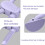 Arm Beauty Device Multi-Functional Arm Training Device Arm Strength Training Equipment, Spec: With Count Purple 6