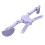 Arm Beauty Device Multi-Functional Arm Training Device Arm Strength Training Equipment, Spec: With Count Purple 2
