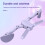 Arm Beauty Device Multi-Functional Arm Training Device Arm Strength Training Equipment, Spec: With Count Purple 4