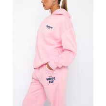 (pink, L) Women's Long Sleeve Hoodie Sweatshirt and Sweatpants Set Stylish Two-Piece Tracksuit for Fall, Winter & Spring
