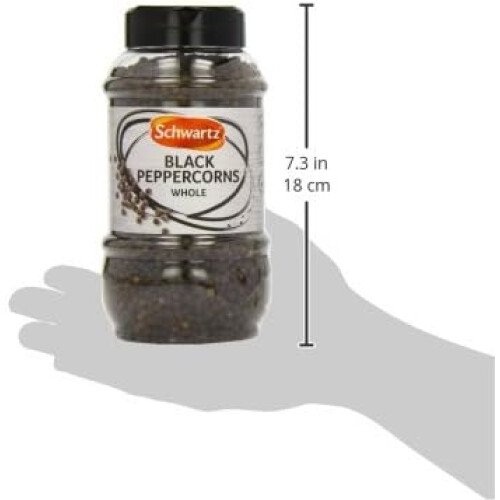 Schwartz Schwartz for Chef Whole Black Peppercorns 460 g 2