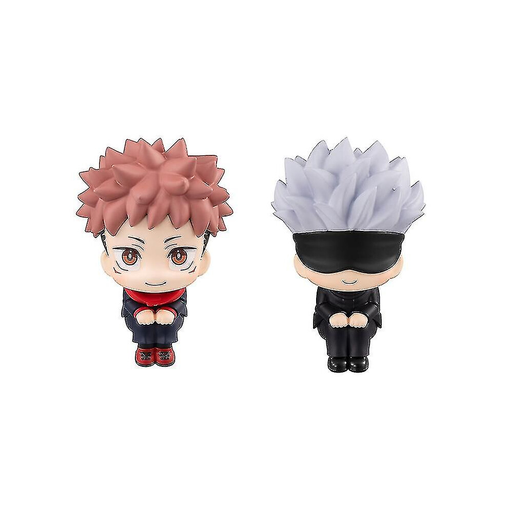 (no box C) Jujutsu Kaisen Anime Figure Gojo Satoru Itadori Yuji Look Up Action Figure Jujutsu Kaisen Fushiguro Megumi Figurine Doll Gift