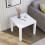 Vida Designs (White) Beeston Square Side Coffee Table for Living Room 4