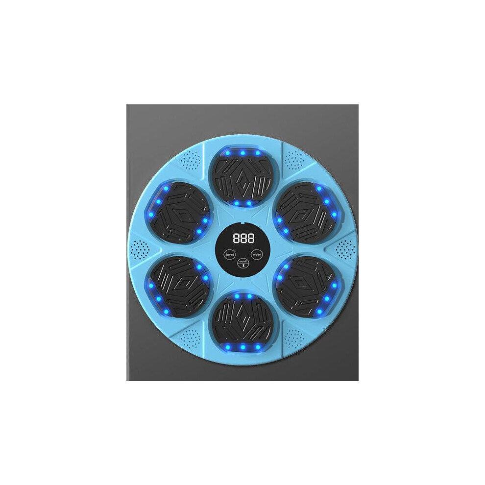 (Blue) Sports Training Smart Musical Boxing Targets