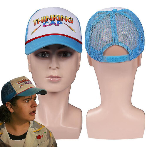 Stranger Dustin Henderson Cosplay Hat Thinking Cap Hellfire Club Headgear