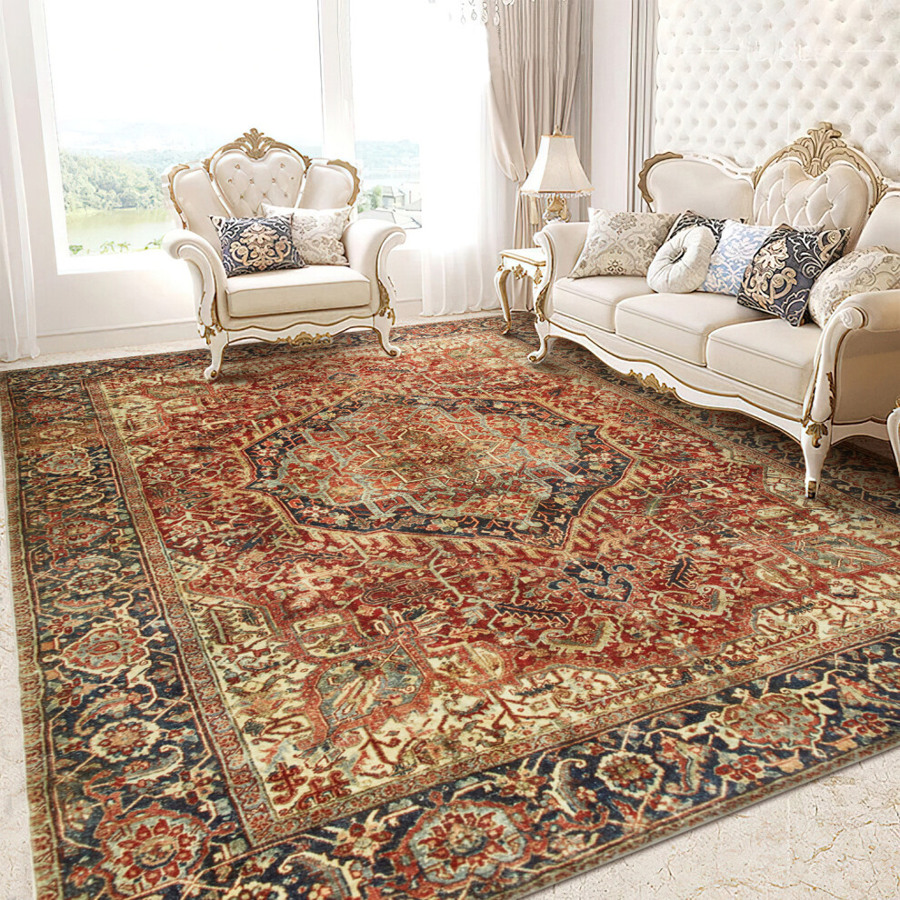 (240 x 320 cm (8 ft x 10 ft 6 in) _ Extra Large Rugs Carpets For Living Room Bedroom Indoor Outdoor R, Majestic) Extra Large Traditional Rugs Modern Carpet Doormat