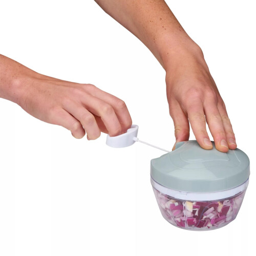 Alpina Pull String Food Chopper Manual Hand Processor ToSlice Garlic Onion 1