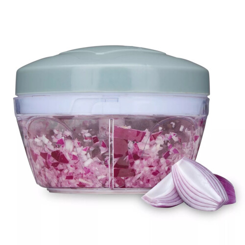 Alpina Pull String Food Chopper Manual Hand Processor ToSlice Garlic Onion