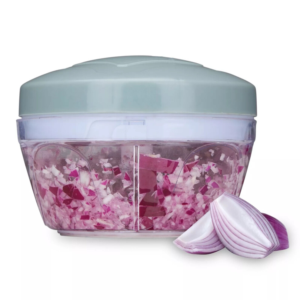 Pull String Food Chopper Manual Hand Processor ToSlice Garlic Onion