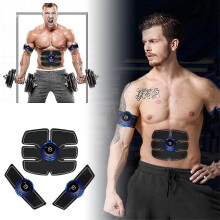 Muscle Trainer Stimulator, Ems Training Device Stickers Set Rechargeable Fitness Instrument Gifts