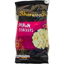 Sharwood's Prawn Crackers, 60 g Packet (Pack of 6)