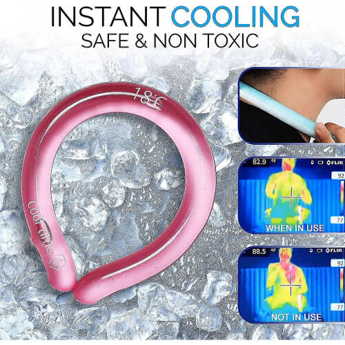 (PCM) Cool Neck Cooling Ring - Reusable Neck Cooler 2