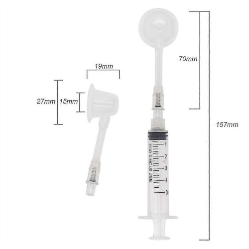 2 Set Nipple Corrector Device Correction for Inverted Nipples Treatment Enlarger 1