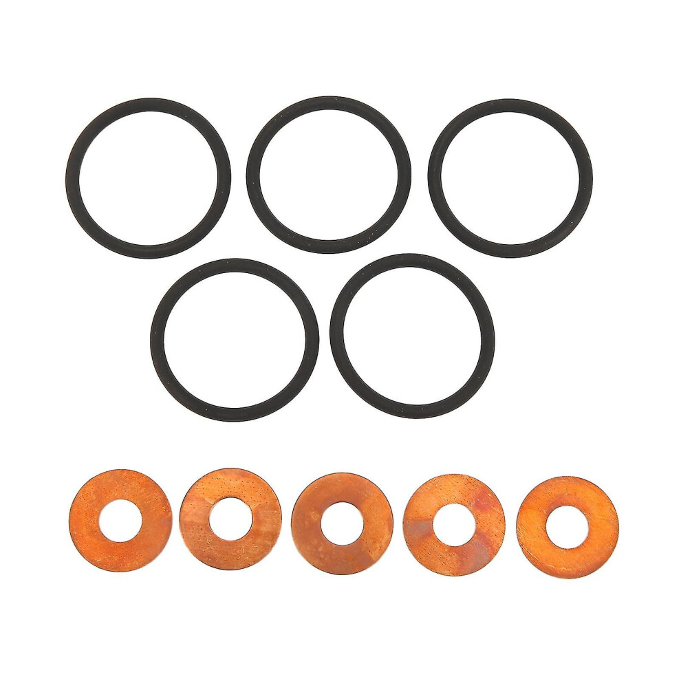 Fuel Injector Sealing O Rings Washers Set Err6417 Replacement For Land Rover Defender Td5 19982006 8795863038094