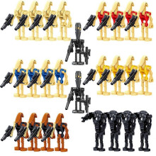 (26pcs2) Boys Educational Various Star Wars Battle Droids Soldiers Children Puzzle Building Blocks Doll Toys