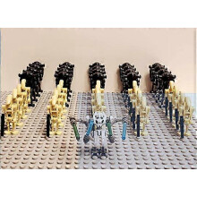 (41PCS) Boys Educational Various Star Wars Battle Droids Soldiers Children Puzzle Building Blocks Doll Toys