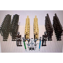 (63pcs) Boys Educational Various Star Wars Battle Droids Soldiers Children Puzzle Building Blocks Doll Toys