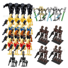 (32pcs) Boys Educational Various Star Wars Battle Droids Soldiers Children Puzzle Building Blocks Doll Toys