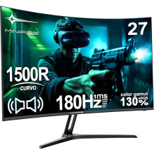 Minifire Gaming Curved Monitor 27 inch 180Hz 1Ms 130% sRGB