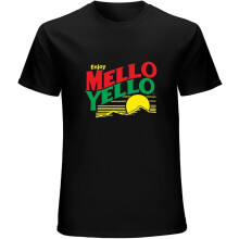 (Black, L) npl Mello Yello Cole Trickle Soda Pop Drink T Shirt