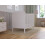 (White) Levi Cot Bed 120x60cm with Microfiber Quilted mattress 4