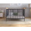 (Anthracite/Pine) Levi Cot Bed 120x60cm with Microfiber Quilted mattress 4