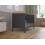 (Anthracite/Pine) Levi Cot Bed 120x60cm with Microfiber Quilted mattress 5