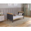 (Anthracite/Pine) Levi Cot Bed 120x60cm with Microfiber Quilted mattress 8