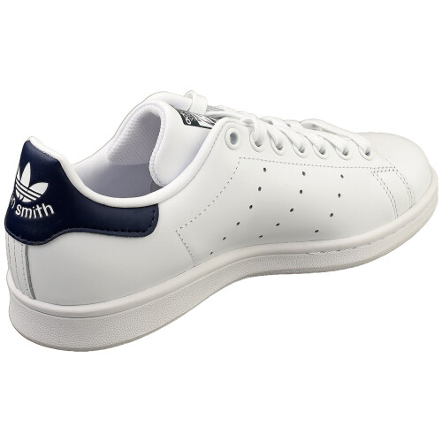 Adidas (36 2/3) Adidas Stan Smith Herrenklassiker Wei?-Marine 1