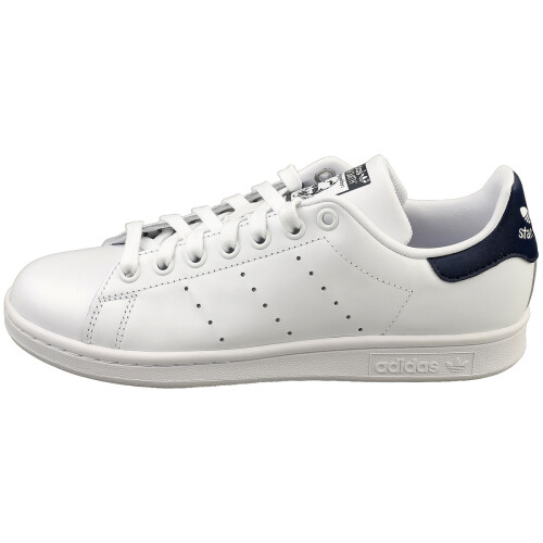 Adidas (36 2/3) Adidas Stan Smith Herrenklassiker Wei?-Marine 2