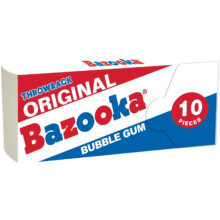 Bazooka Bubble Gum - 10 Count