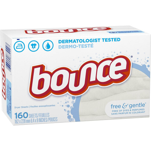 Bounce Free & Sensitive Unscented Dryer Sheets - 160 Count 2