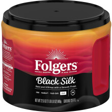 Folgers Black Silk Roast Coffee - 22.6oz