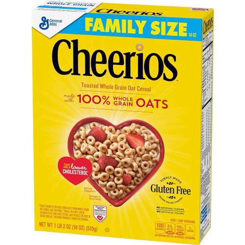 Cheerios Cereal - 18 Oz