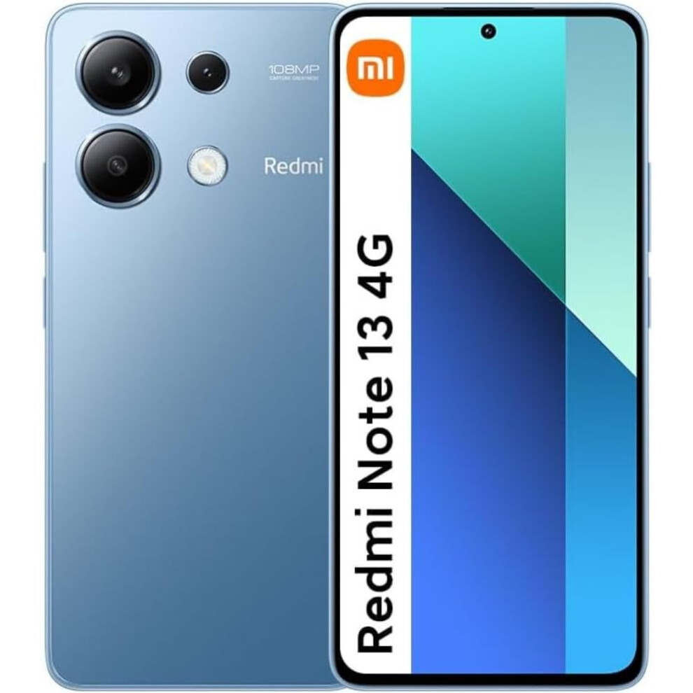 Redmi Note 13 4G (256GB+8GB, Ice Blue, Global Version)