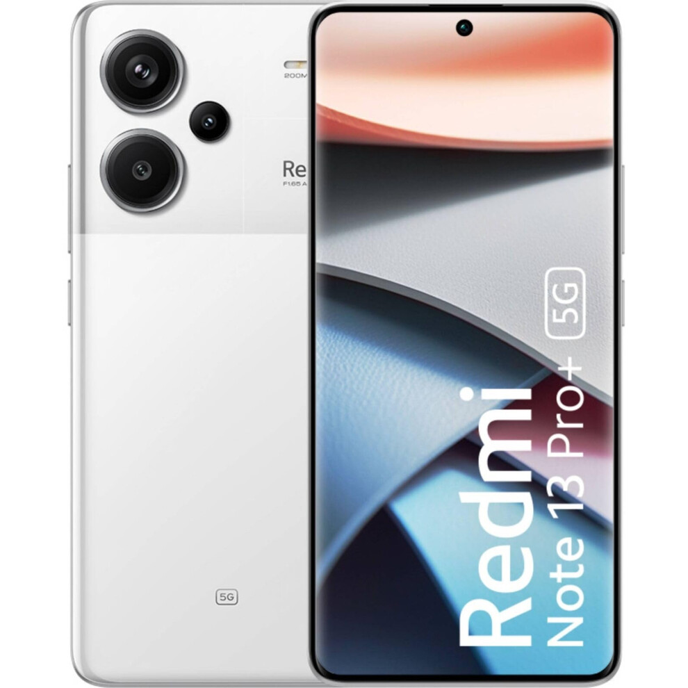 Redmi Note 13 Pro+ 5G (256GB+8GB, Moonlight White, Global Version)