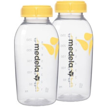 Medela Breast Milk Storage Bottles - BPA-Free - Pack of 2 x 250 ml