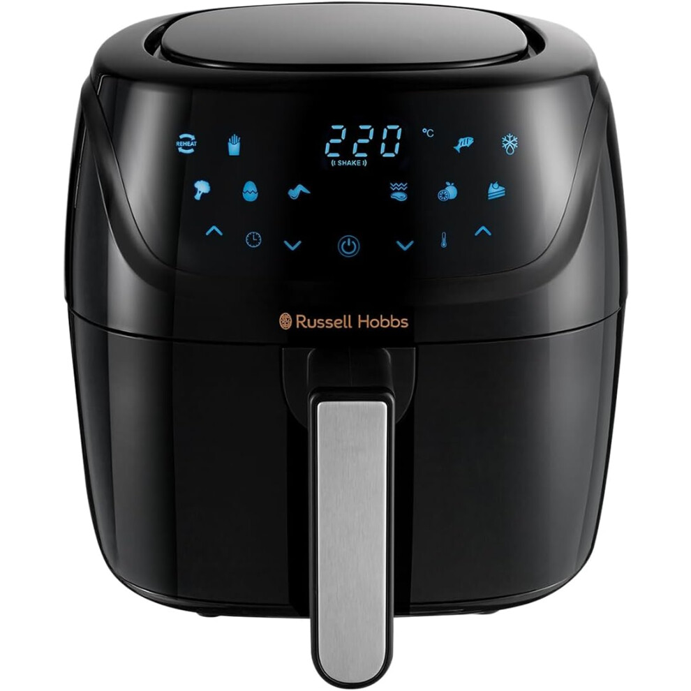 Russell Hobbs 4L Rapid Digital Air Fryer [7 Cooking Functions |10 Programs] Energy Saving, Max temp 220Â°C