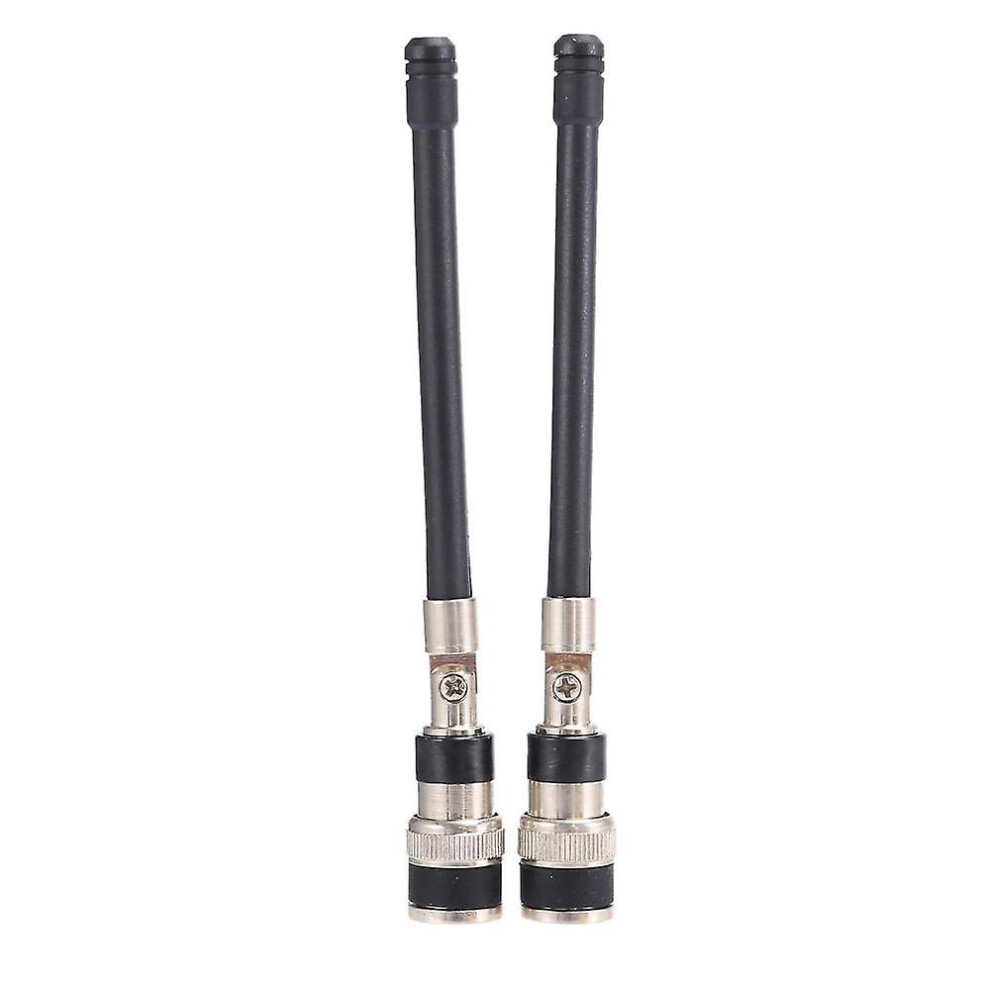 2 Pcs Bnc Uhf Microphone Antenna For Pgx24 Slx24 Slx4 Pg58 Sm58 Beta58 Series Wireless Mic Black 8795863055107