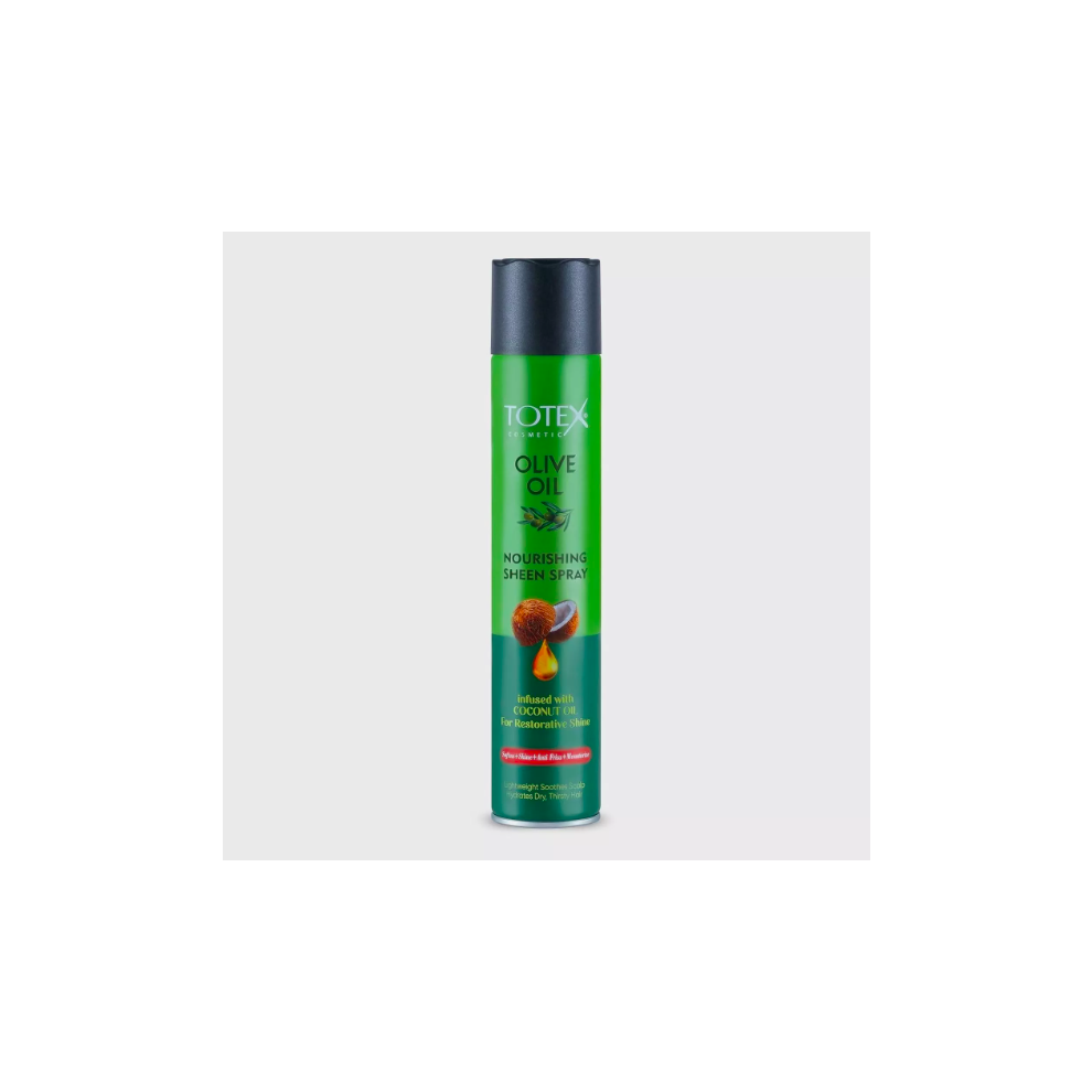 Totex Olive Oil Sheen Spray | Coconut Oil Shine 400ml