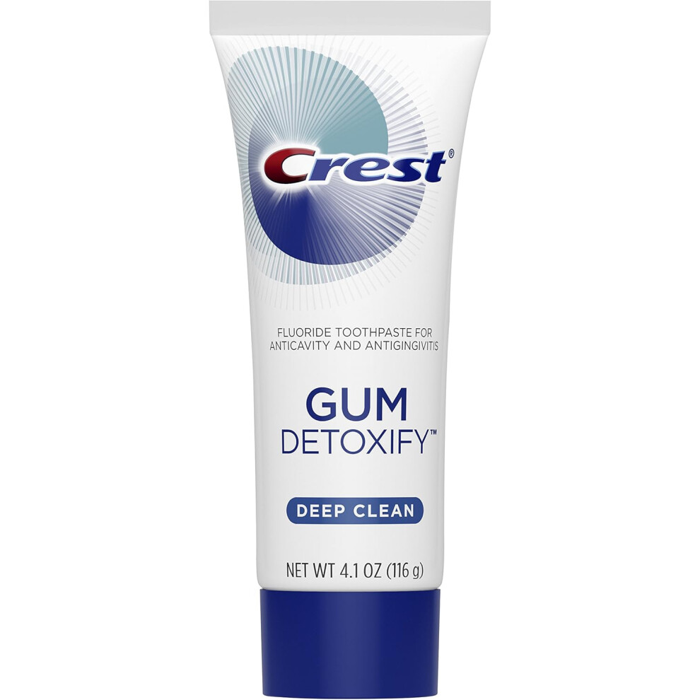 Crest Gum Detoxify Deep Clean Toothpaste - 4.1oz