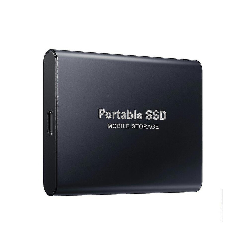 (, 12Tb) Portable Ssd External Hard Drive For Laptop Desktop(1Pcs) Black