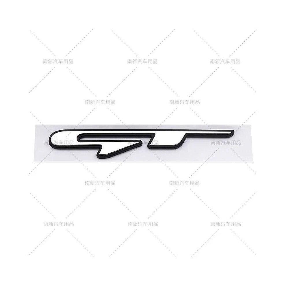 (Gt Silver) 3D Abs Gt Line Logo Car Trunk Emblem Badge For Kia Seltos Picanto K3 K5 Sportage Ev6 Optima Rio Proceed Ceed Gt Line Accessories Black/Silver 8795863068633