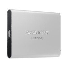 (Silver, 12Tb) Portable 2tb/4tb/6tb/8tb/10tb/12tb/14tb/16tb/20tb External Drive Hdd For Pc Laptop And Mac