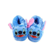 Stitch Cotton Slipper Baby Home Anime Cartoon Winter Warm Indoor Shoes Plush Stuffed Home Slippers Birthday Gifts
