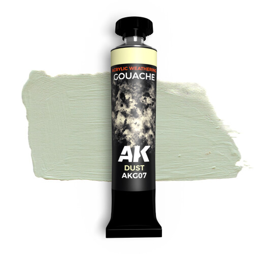 AK Interactive AKG07 Gouache: Dust 20ml - Acrylic Weathering
