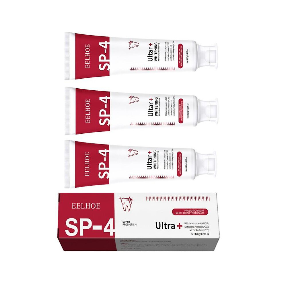 3pcs Sp-4 Probiotics Whitening Toothpaste Brightening